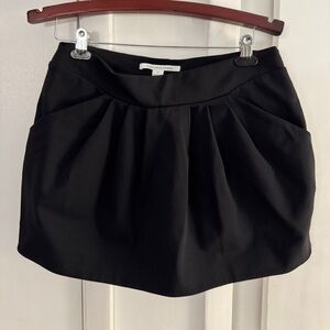 Diane Von Furstenberg Black Mini Skirt